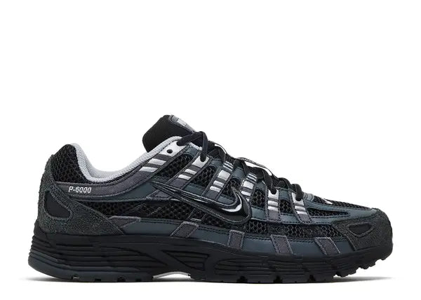 Nike P-6000 Anthracite Metallic Silver Side