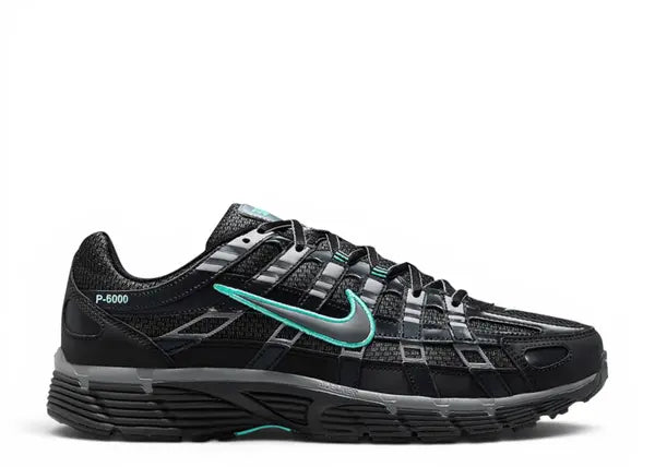 Nike P-6000 Black Hyper Turquoise Cool Grey