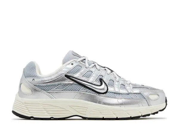 Nike P-6000 Metallic Silver Black (GS) Side