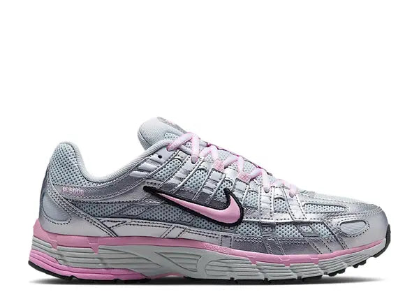 Nike P-6000 Pure Platinum Metallic Silver Black Pink