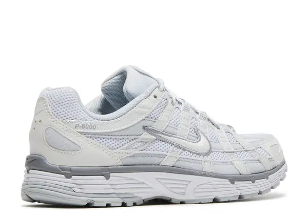 Nike P-6000 Summit White Pure Platinum Back