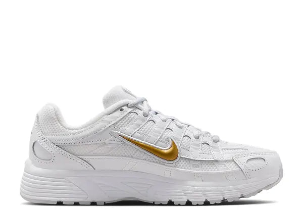 Nike P-6000 White Metallic Gold (GS)