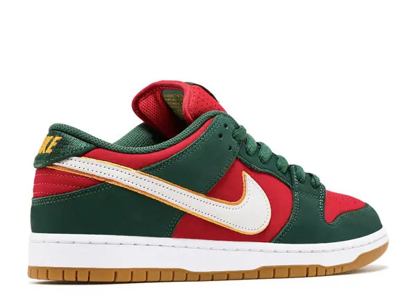 Nike SB Dunk Low Pro PRM Seattle Supersonics Back