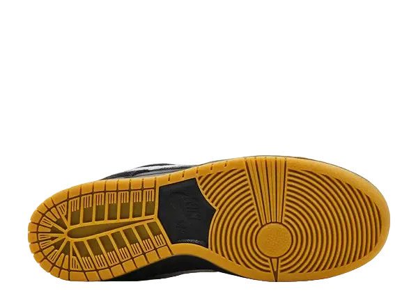 Nike SB Dunk Low Pro SB Black White Gum Bottom