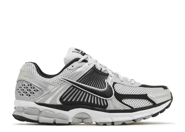 Nike Zoom Vomero 5 Metallic Silver Black Side