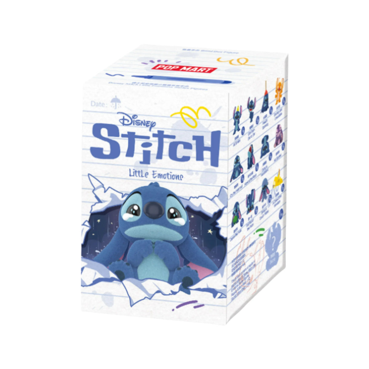 【POP MART】DISNEY Stitch Little Emotions Pop Mart Disney Stitch Little Emotions Series Blind Box