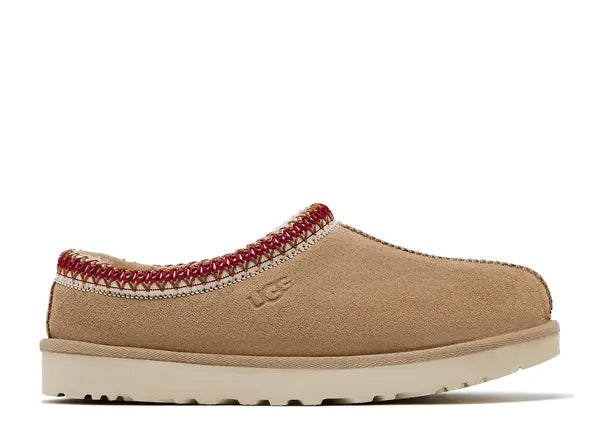 UGG Tasman II Slipper Sand Dark Cherry Side