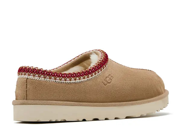 UGG Tasman II Slipper Sand Dark Cherry Back