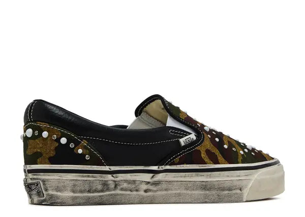 Vans LX Classic Slip-On 98 Pearlized Pack Camo Black Back