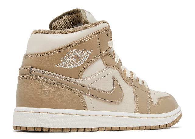 Jordan 1 Mid Legend Light Brown Back