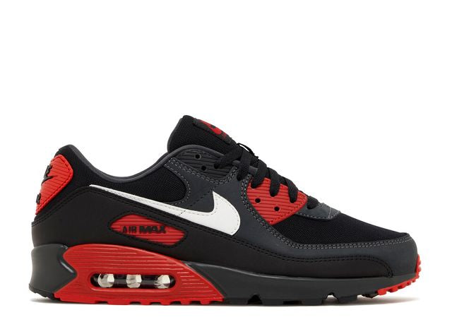 Nike Air Max 90 Anthracite Mystic Red Side