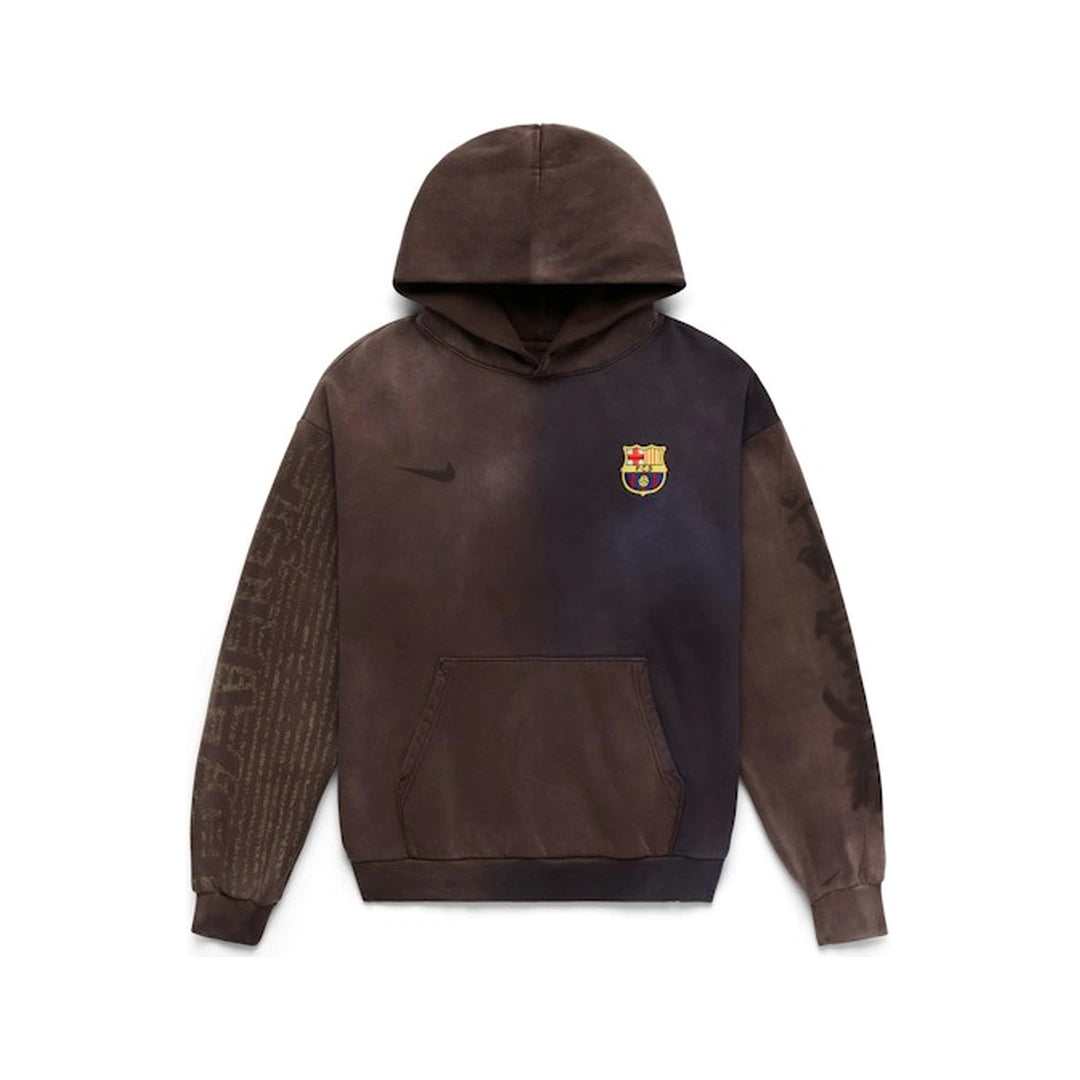 Travis Scott x Nike x FC Barcelona Split-Dye Crest Hoodie Multricolor Front
